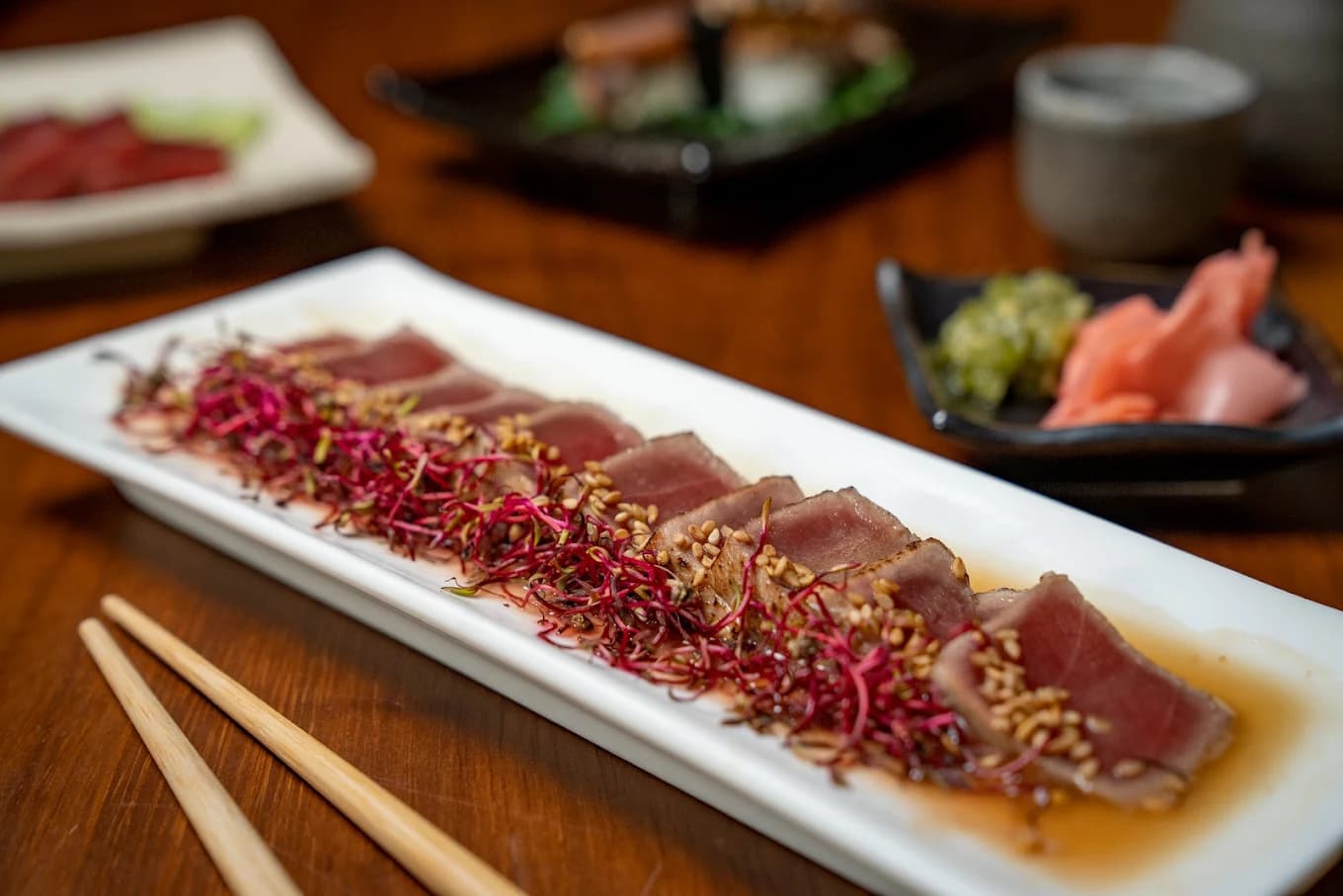 Tataki de KRŪ Restaurant
