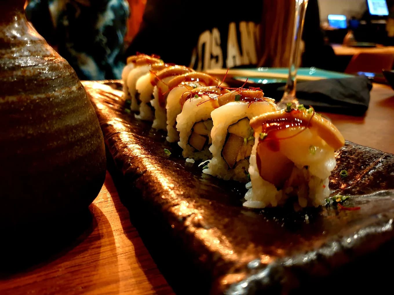 Uramaki de KRŪ Restaurant