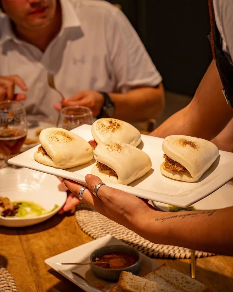 Plat servit a Kuit Restaurant